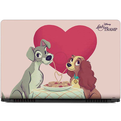 Disney Lady & The Tramp Spaghetti Dinner Dell Inspiron Skin